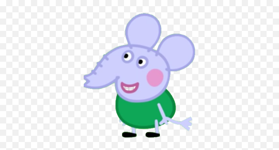 Edmond Elephant Peppa Pig Wiki Fandom - Peppa Pig Emily Elephant Brother Emoji,Quote Emotion Reason Elephant