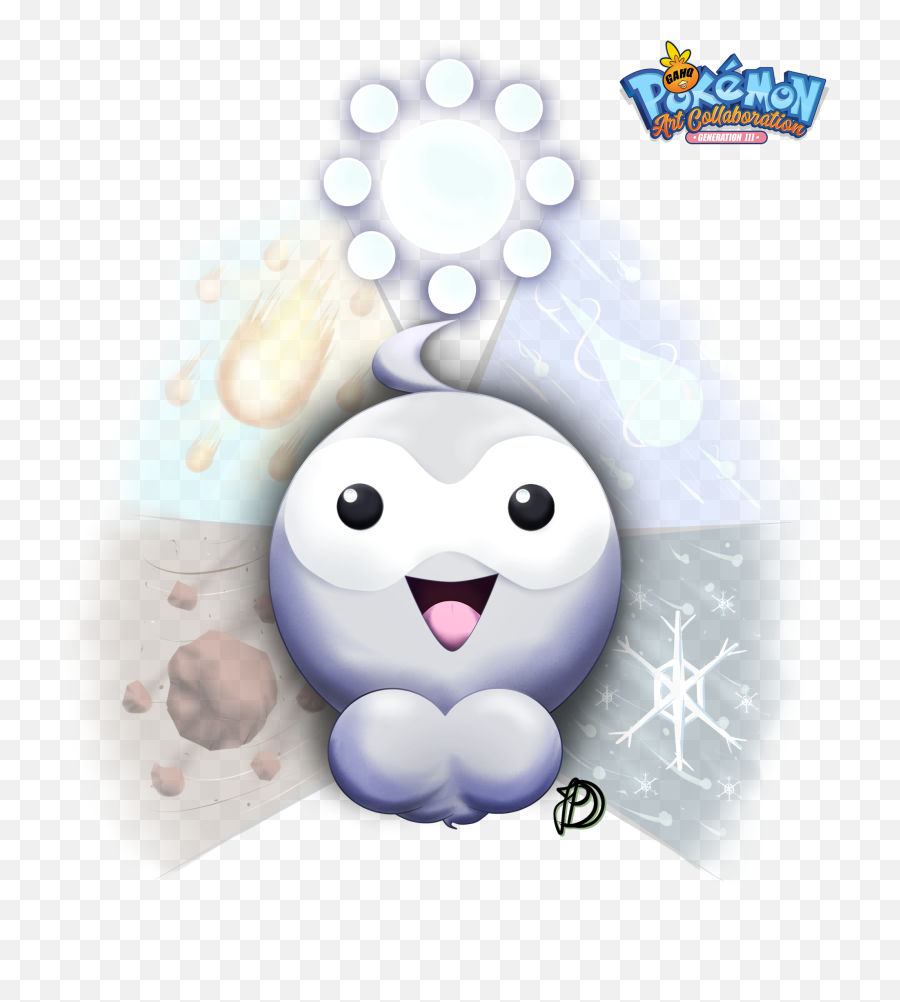 Pokemon Generation Iii Art Tribute Castform - Happy Emoji,Retro Pokemon Emoticons