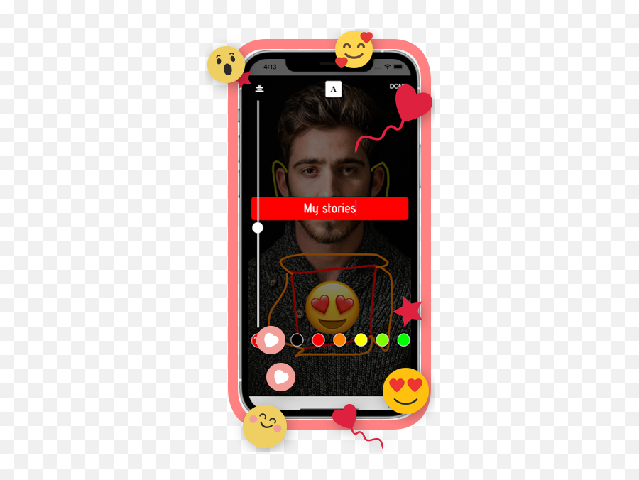 Chat Story Maker App From Linkwell Systems - Smartphone Emoji,Emoji Doodle Phone Case