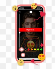 Chat Story Maker App From Linkwell Systems - Smartphone Emoji,Emoji Doodle Phone Case