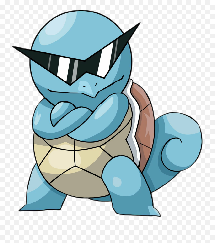 Squirtle Pokemon Sticker - Pokemon Cool Squirtle Emoji,Squirtle Emojis