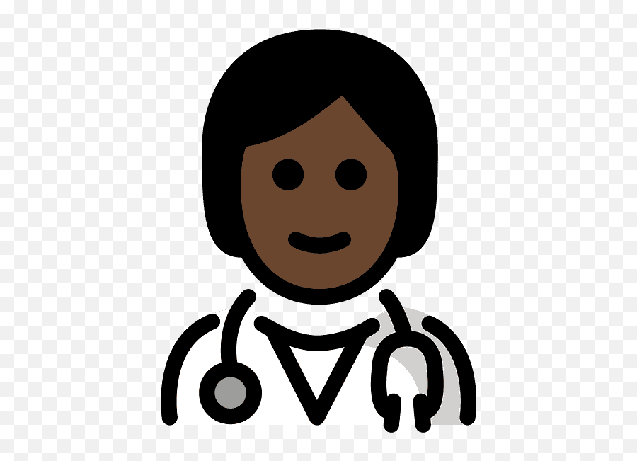 Health Worker Emoji Clipart - Happy,Patient Emoji