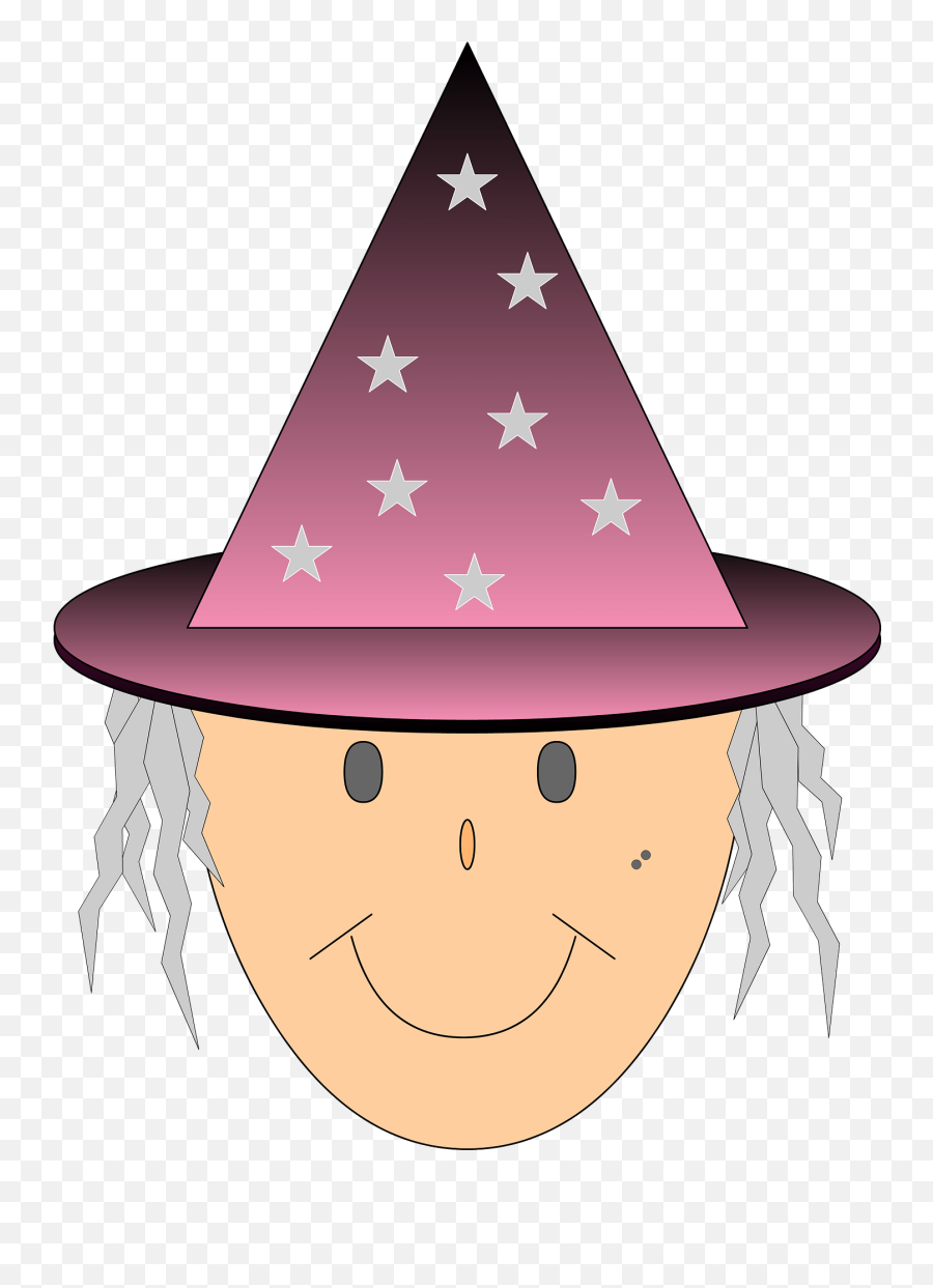Smiling Witch Face Clipart Free Download Transparent Png Emoji,Witch Emoji]