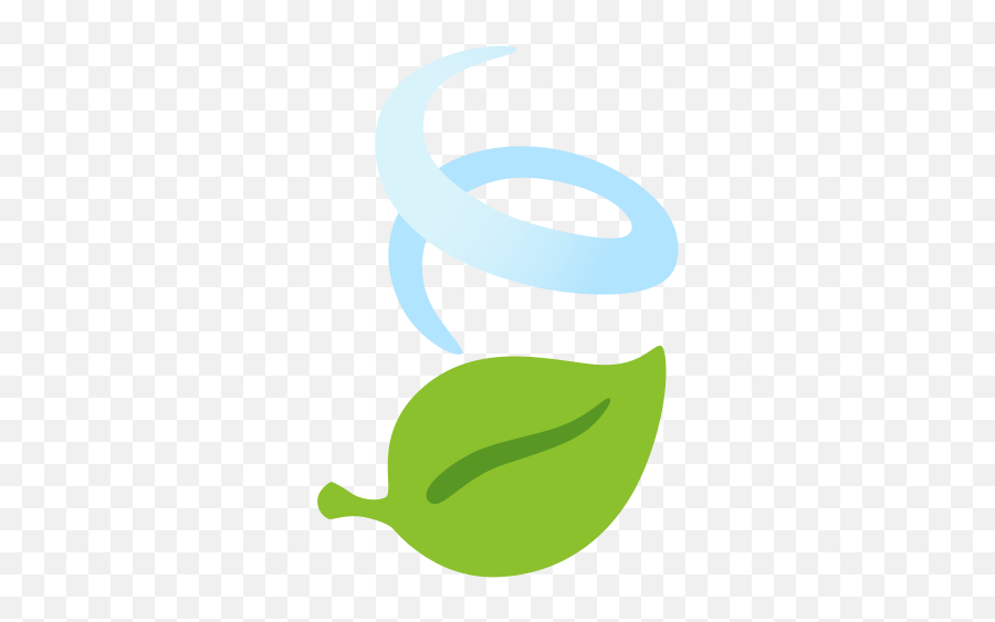 Leaf Fluttering In Wind Emoji Leaf Emoji,Blowing Smoke Emoji
