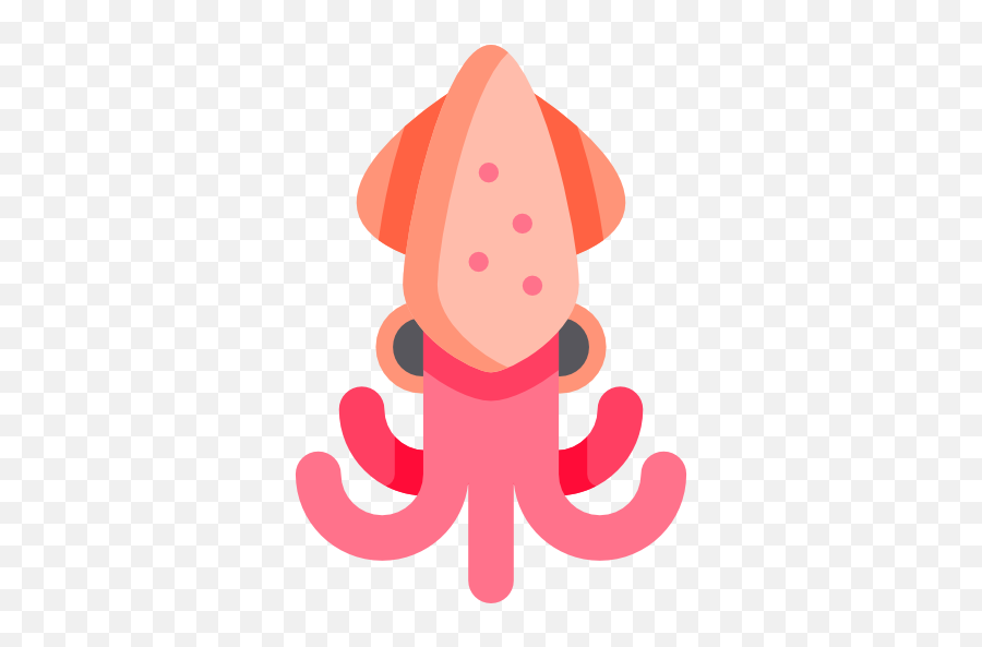 Squid - Free Animals Icons Emoji,Octops Emoji
