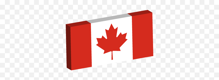 Vector Country Flag Of Canada - 3d Vector World Flags Emoji,Mini Flag Emoji Copy And Paste Lebanese