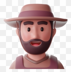 Farmer 3d Illustrations Designs Images Vectors Hd Graphics Emoji,Emojis Woman Farmer