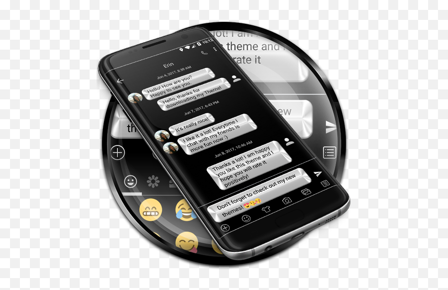 Sms Messages Metallic Silver 100 Download Android Apk Aptoide Emoji,Samsung Touchwiz 4.1 Emojis