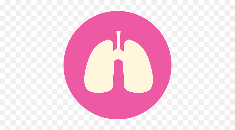 Flat Lungs Circle Icon Transparent Png U0026 Svg Vector Emoji,Emoji Lungs