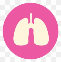 Flat Lungs Circle Icon Transparent Png U0026 Svg Vector Emoji,Emoji Lungs