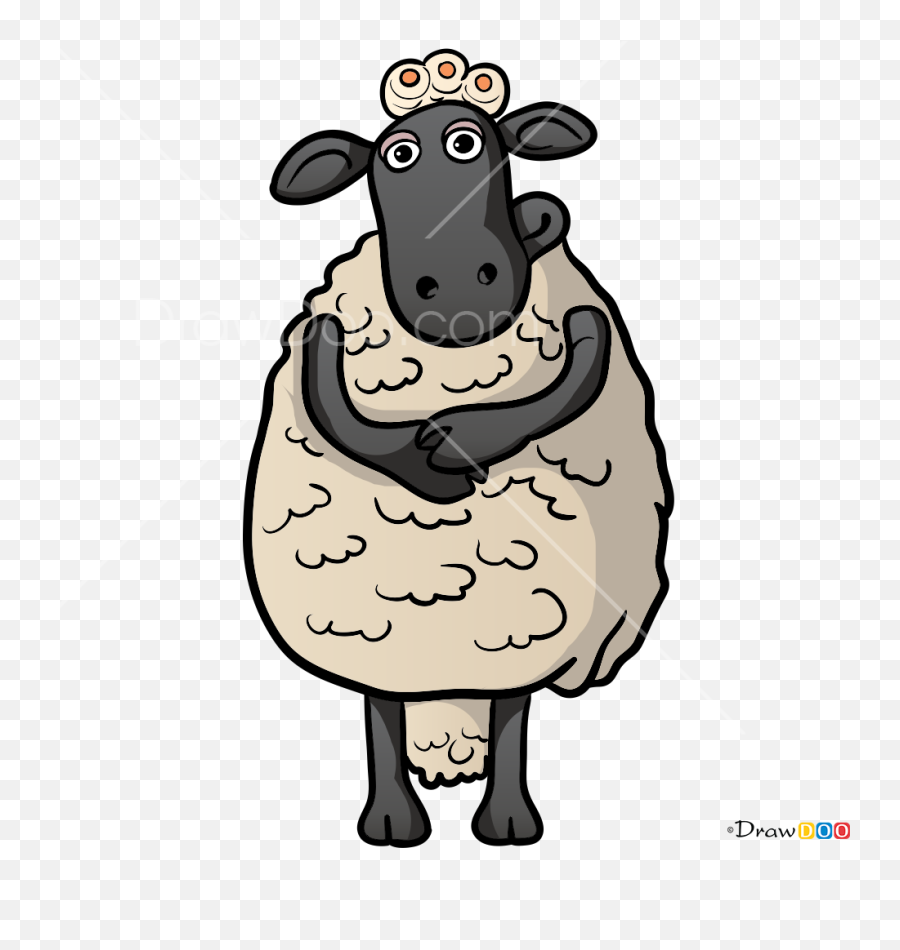 How To Draw Timmy S Mom Shaun The Sheep - Shaun The Sheep Timmy Art Emoji,Emoji Movie Mom
