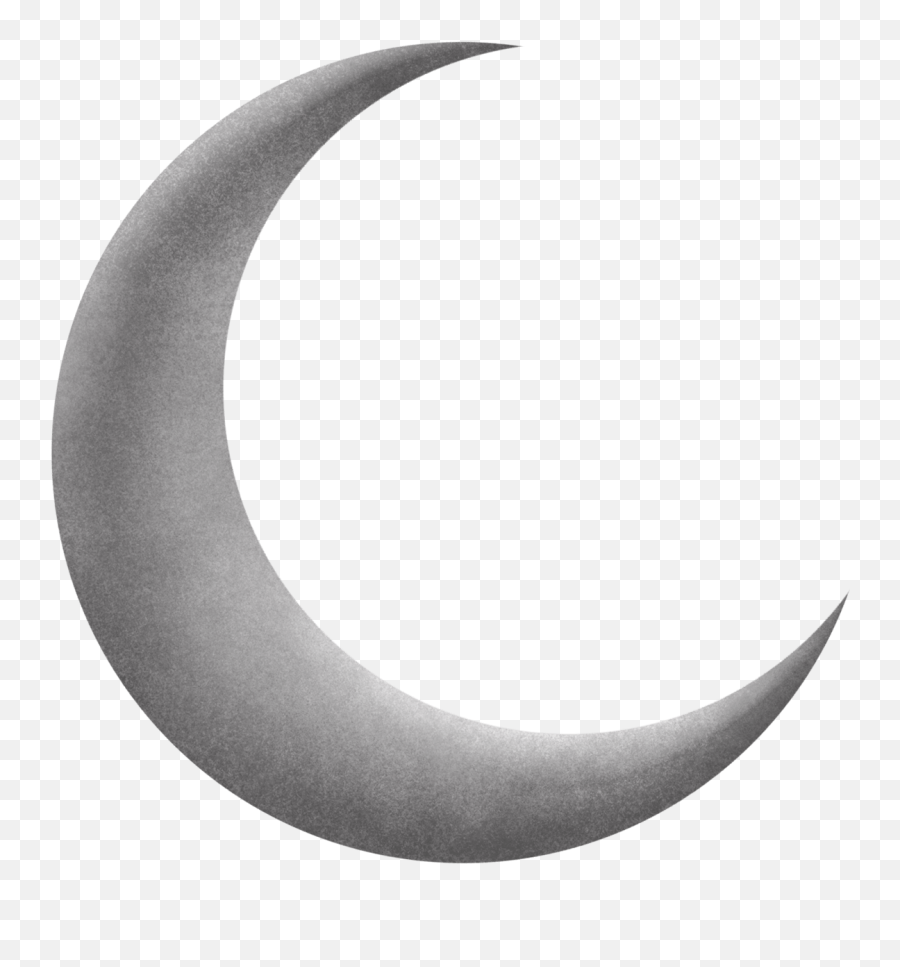 Waxing Crescent Moon Png 1 - Half Moon Edit Emoji,Crescent Moon And Star Emoji