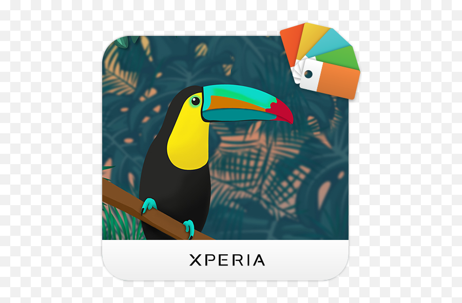 Toucan Theme 1 - Sony Xperia Emoji,Xperia Emojis