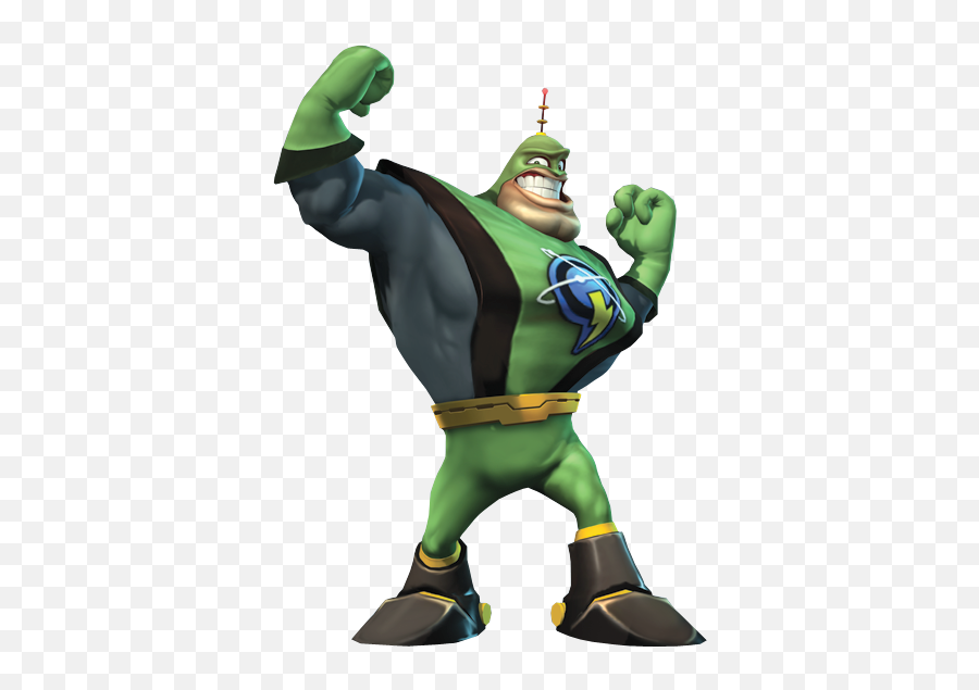 Supporting Characters That Completely Stole The Main - Captain Qwark Emoji,Cactuar Emoji