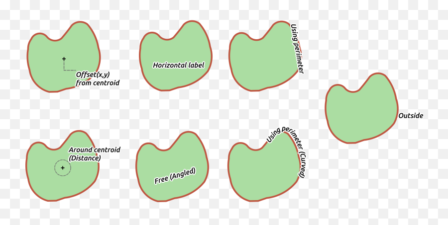 123 Setting A Label U2014 Qgis Documentation Documentation - Vertical Emoji,Frame With An X Emoji Meaning