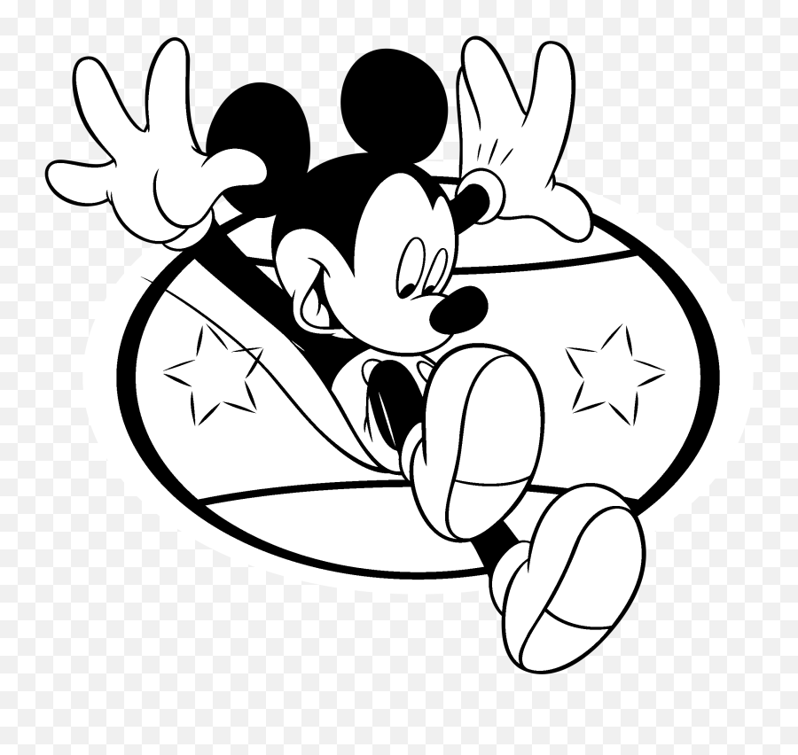 Mickey Mouse Logo Png Transparent U0026 Svg Vector - Freebie Supply Dot Emoji,Emoticons Vetorizados