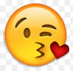 Emojis Para Copiar - Kiss Emoji Transparent Background,Guess The Emoji Leaf And Pig