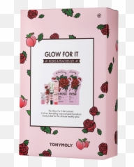 Glow For It - Rose And Peach Skincare Set Rose Emoji,Glowing Star Emoji