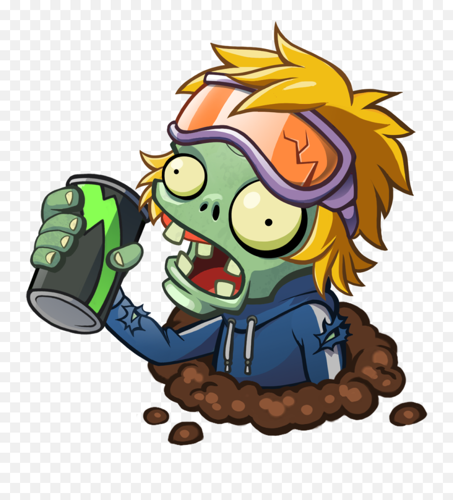 Excited Clipart Full Energy Excited Full Energy Transparent - Plants Vs Zombies 2 Png Zombies Emoji,Zombie Emoticon Twitter