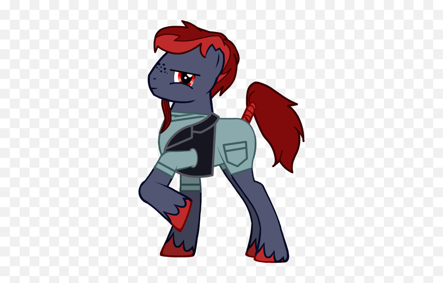 Serious Black - The Blackwater Vault Mlp Forums Supernatural Creature Emoji,Brohoof Emotion