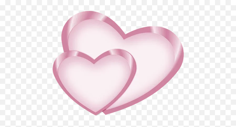 Two Hearts Png Transparent - Pink Soft Pink Love Heart Emoji,Two Heart Emoji