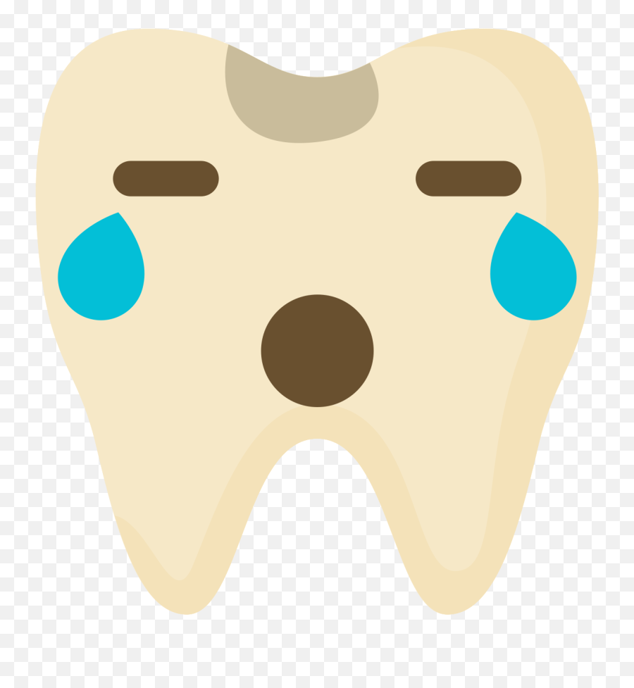 Free Emoji Tooth Cry Png With - Dot,Tooth Emoji