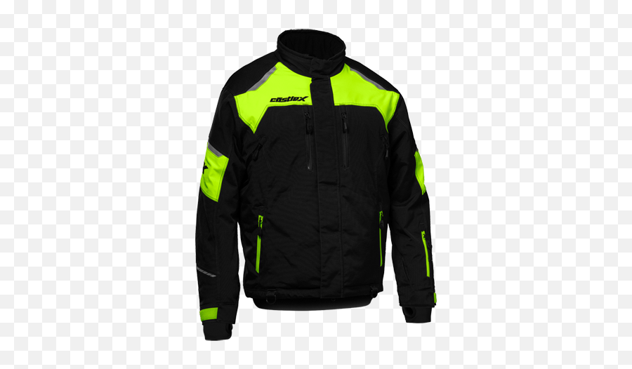 Castle X Mens Polar Jacket Blackhi - Vis Snowmobile Jackets Castle X Emoji,Honda Civic Emotion 2006 Vissor