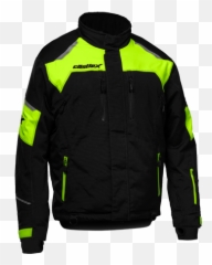 Castle X Mens Polar Jacket Blackhi - Vis Snowmobile Jackets Castle X Emoji,Honda Civic Emotion 2006 Vissor