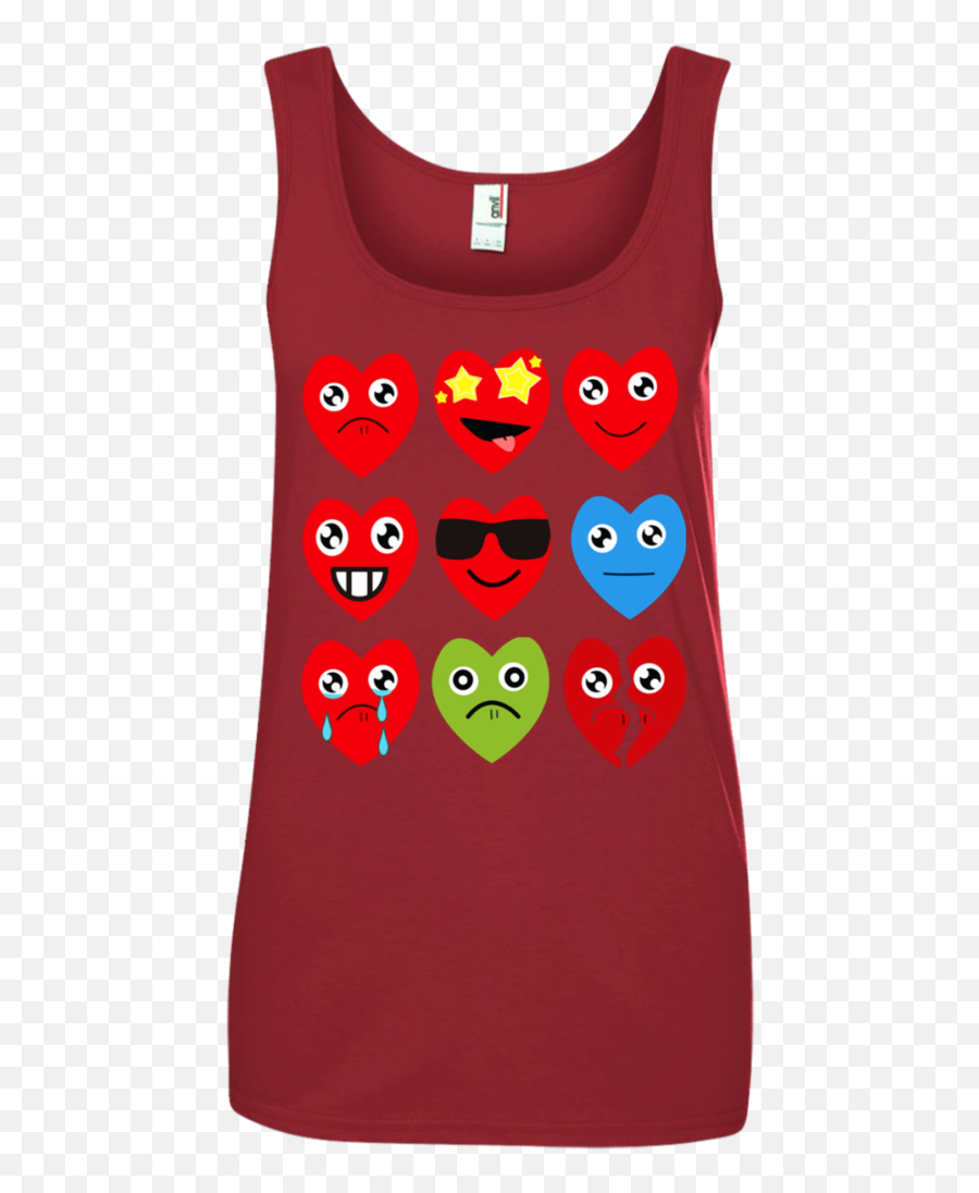 Heart Emojis - Gift For Valentineu0027s Day Menwomen Tank Top Dallas Museum Of Art,Emojis For Valentine Day