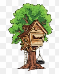 The Most Edited - Treehouse Clipart Emoji,Tree House Emoji