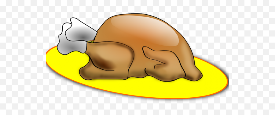 Cartoon Turkey Meat Drawing Yellow Nose For Thanksgiving Emoji,Thanksgiving Animated Emoticon