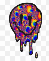 Melting Smiley Face Tattoo Page 1 - Line17qqcom Dot Emoji,Melting Heart Emoji