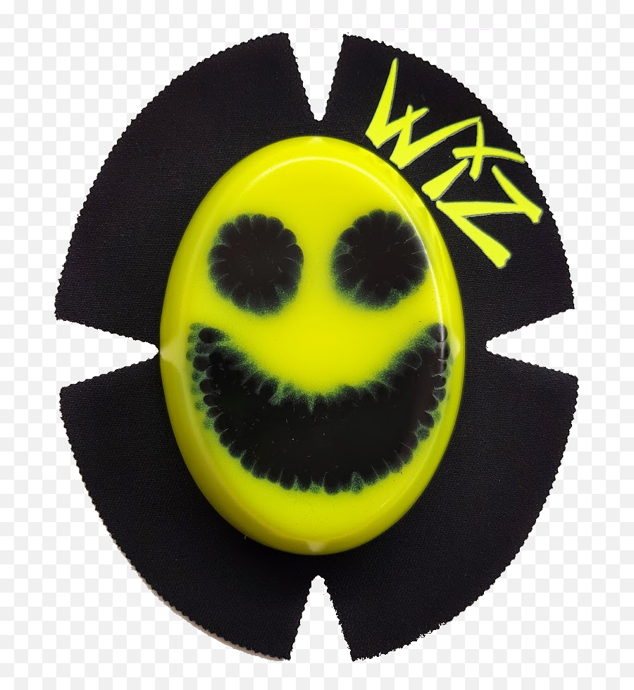 Hi Viz Yellow Smiley Face - Sliders Moto Emoji,Dab Emoticon
