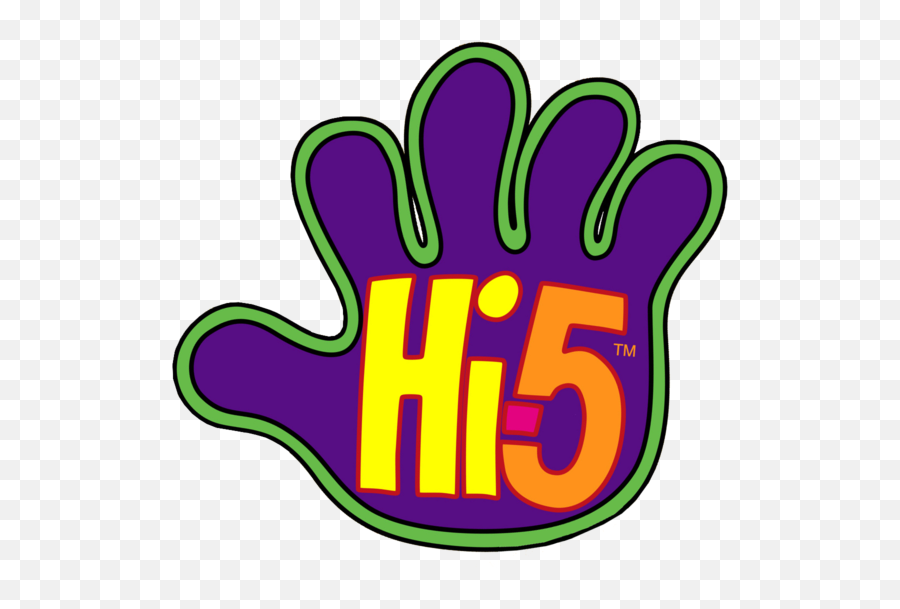 Hi Clipart Clip Art Hi Clip Art - Hi 5 Logopedia Emoji,Double High Five Emoji