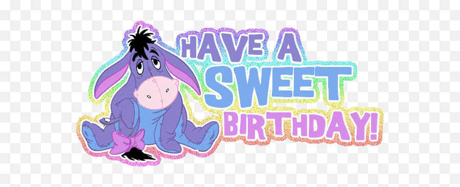 Download Animated Gif Happy Birthday Sister Gif Png U0026 Gif Base - Disney Happy Birthday Eeyore Emoji,So Many Emotions Gif
