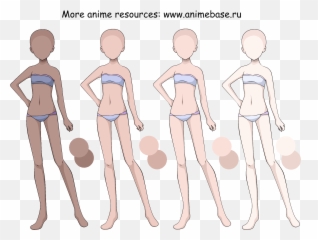 Pose Templates For Drawing Anime And Manga - Skin Color Palette Anime Emoji,Anime Emotion Templates