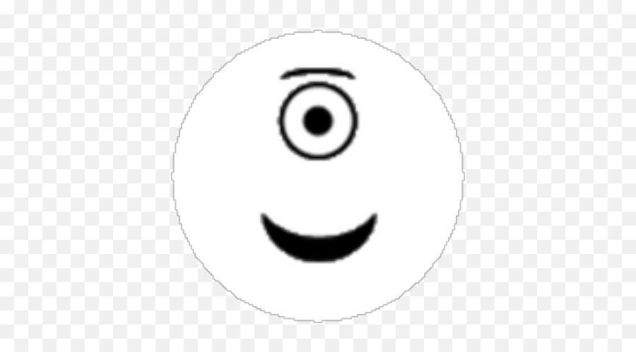 Friendly Cyclops - Cake Is A Lie Roblox Emoji,A Cyclops Emoticon Smiley