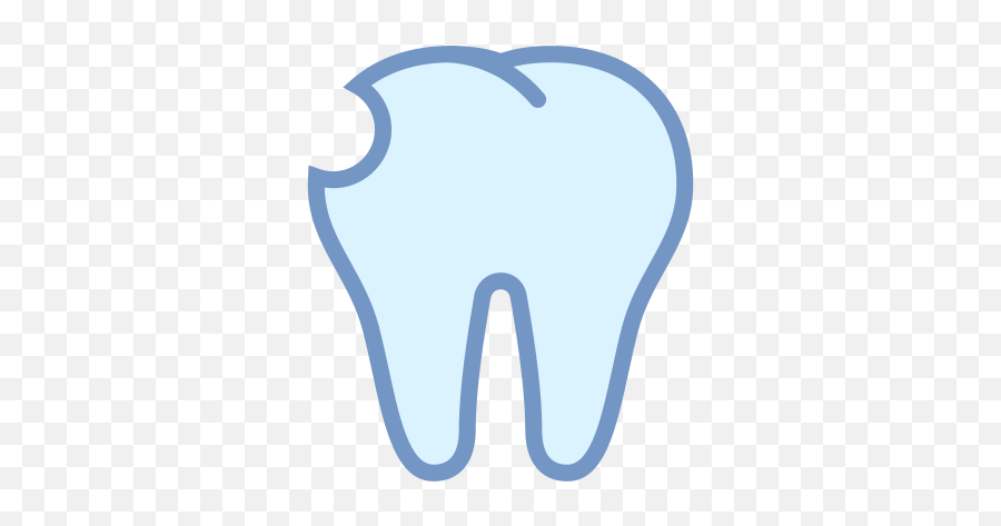 Tooth Cracked Icon - Free Download Png And Vector Horizontal Emoji,Sharp Teeth Emoji