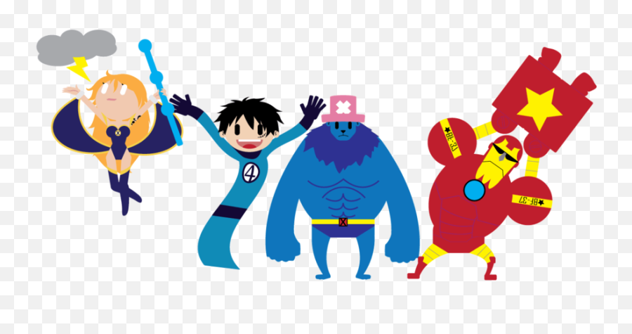 Png Transparent X One Piece Demo By Silverfox On - One Piece One Piece Marvel Emoji,Marvel Emoticon