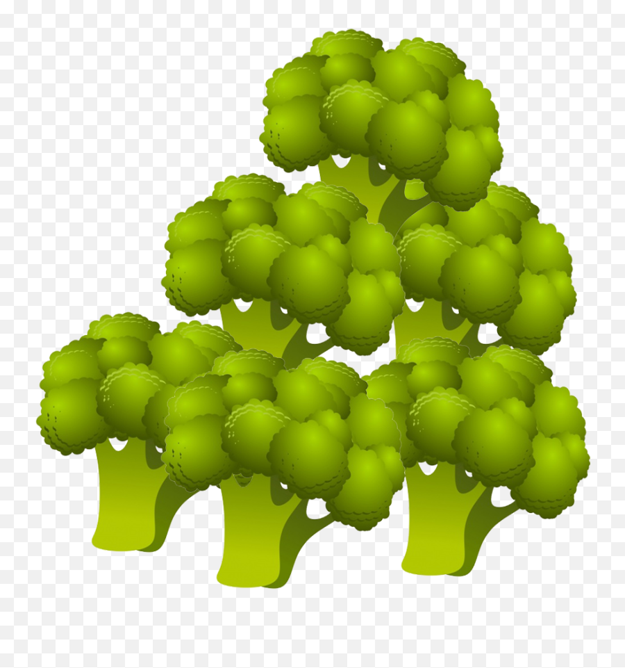 Vegetables Clipart Emoji,Veggies Emoji Broccoli