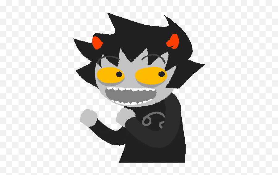 Animated Imagemanipulation Karkatvantas Smilingkarkat Emoji,Homestuck Emoji