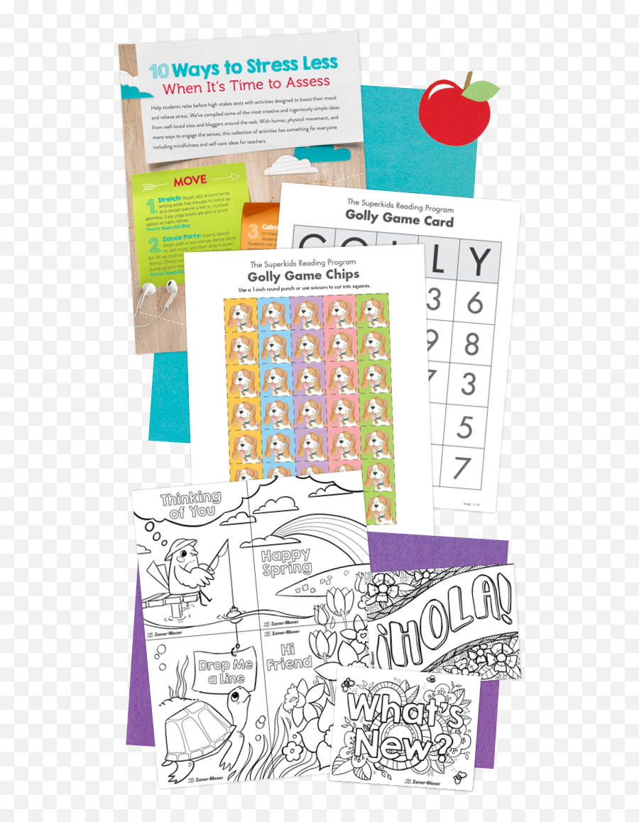 Free At - Home Learning From Zanerbloser Ku20136 Emoji,Emotion Illustrations For Kindergarten Pdf