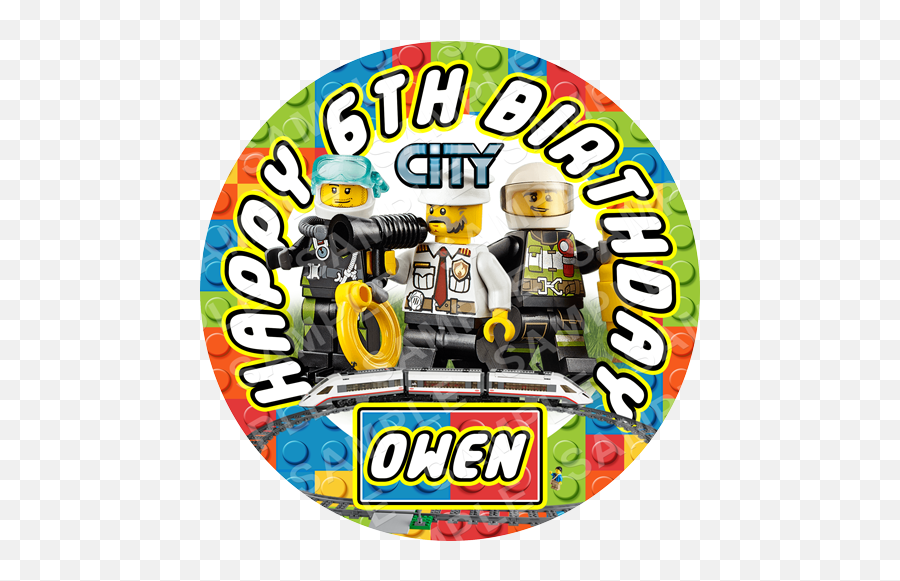 Lego City Archives - Edible Cake Toppers Ireland Emoji,City+owl Emoji