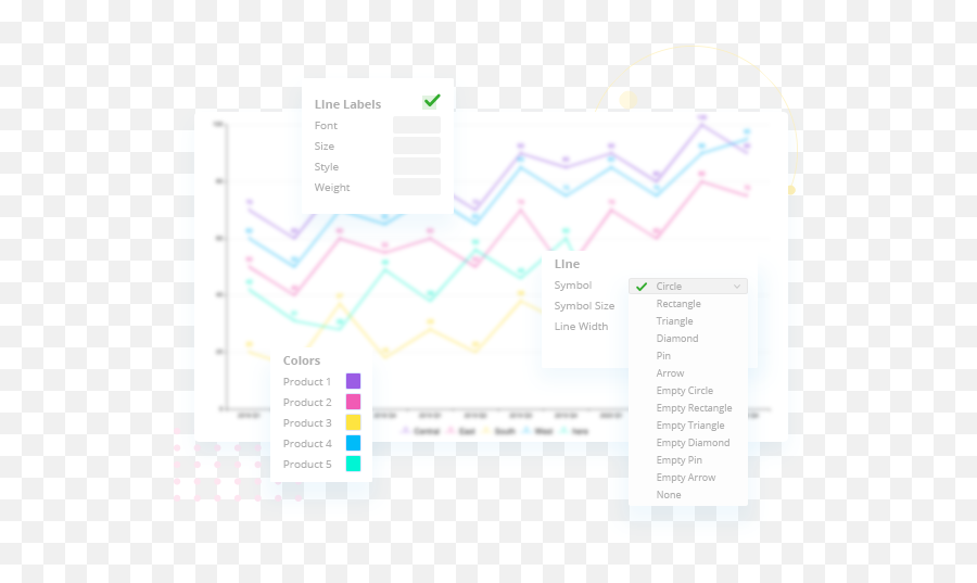 Online Stacked Column And Line Chart Maker Emoji,Line Emoticon Beauty