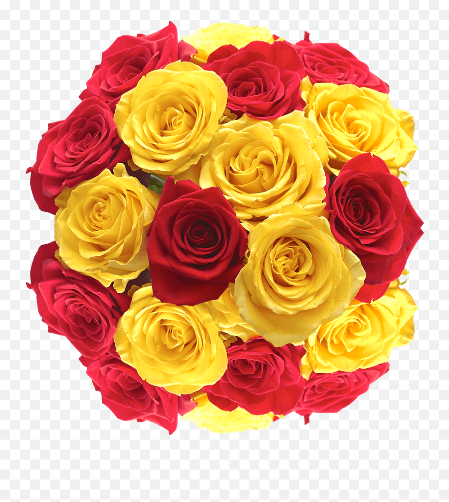 Yellow And Red Roses Fifty Stems Globalrose Emoji,Sweet Emotion Stems