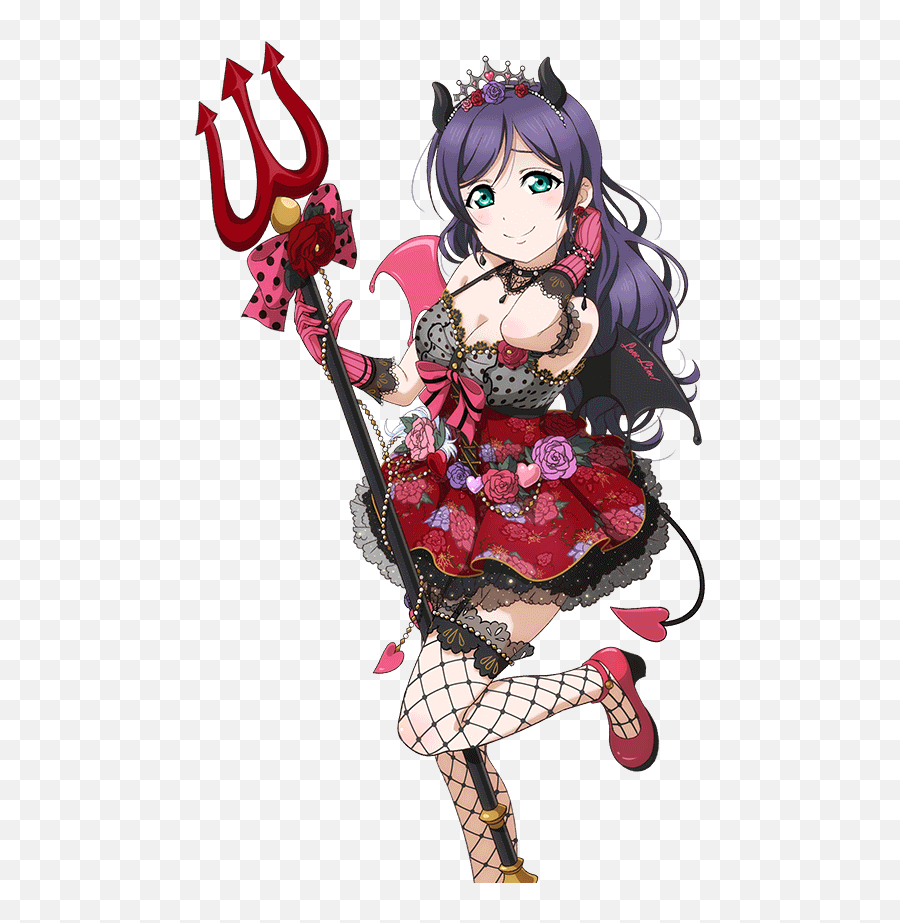 Devil Icon U2013 Hairstyle Reference - Love Live Nozomi Little Devil Emoji,Kotori Emoji