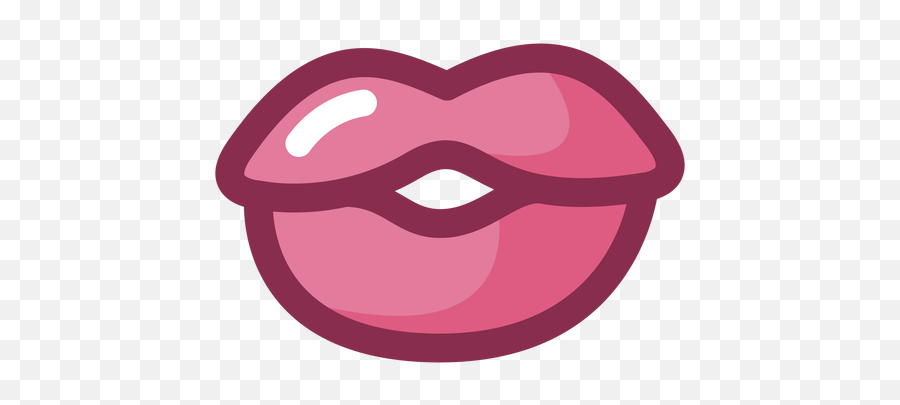 Labios Png U0026 Svg Transparent Background To Download Emoji,What Does Lip Bite Emoji Mean