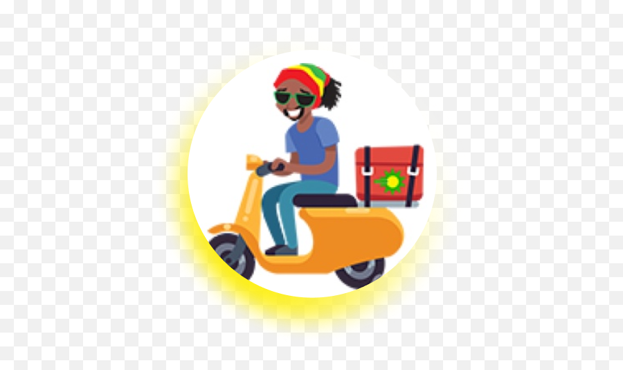 Welcome To Road Jockey Emoji,Scooter Emoji