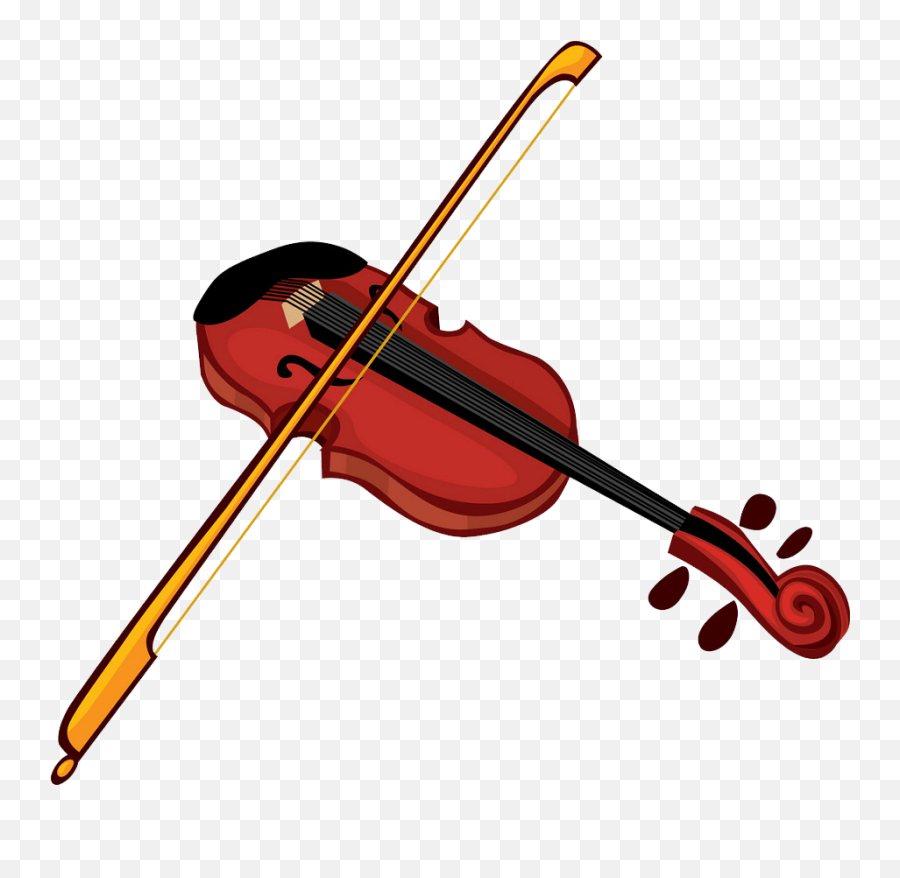 Violin 1 Png Transparent - Clipart World Emoji,Fiddle Emoji