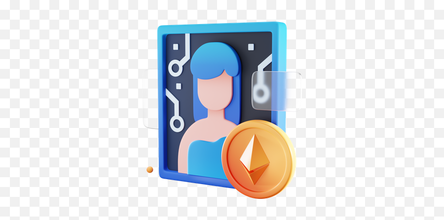 Monalisa Cryptocurrency 3d Illustrations Designs Images Emoji,Art Frame Emoji